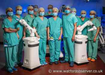 Watford General leading the way with robotics technology