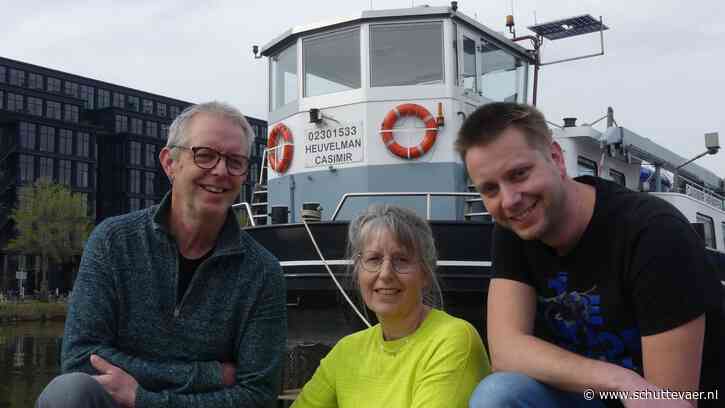 Cor en Betty Heuvelman houden van langzaam varen