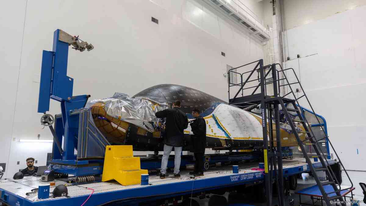 Dream Chaser space plane arrives in Florida ahead of 1st launch to ISS (photo)