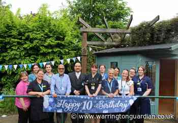 Warrington Hospital's Forget Me Not Unit celebrates anniversary