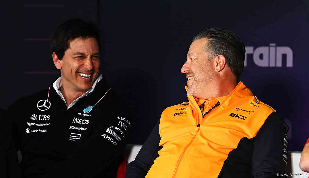 Toto Wolff verwijt klantenteam McLaren niets: ‘Goed voor de competitie’