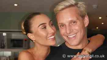 Emotional Sophie Habboo surprises husband Jamie Laing by revealing she has legally changed her name as they celebrate their one year anniversary
