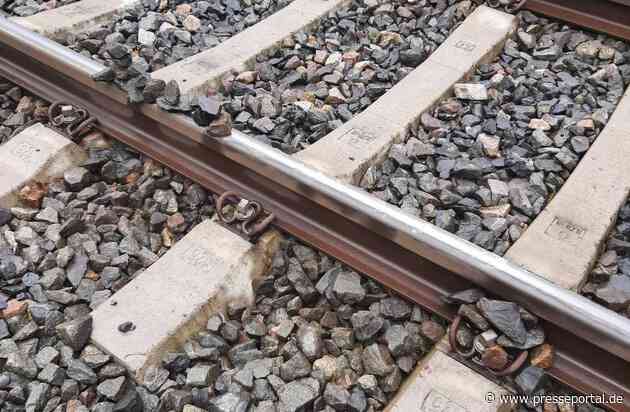 BPOLI MD: 11-Jährige legen Steine auf und spannen Kabel über Bahngleise - Bahnanlagen sind keine Spielplätze!