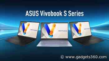 Asus Vivobook S Lineup Gets Refreshed With New Processors, Better Displays in India