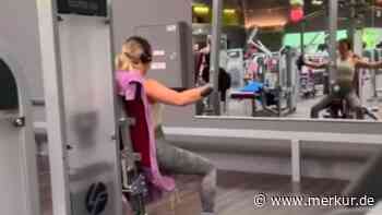 Schlager-Star pumpt im Fitness-Studio – und kassiert Spott