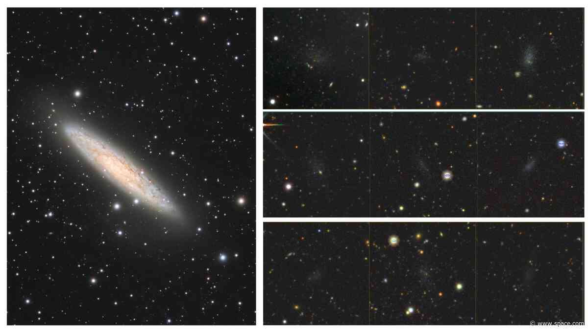 Amateur astronomer finds 5 fascinating new galaxies — and they're now named after him