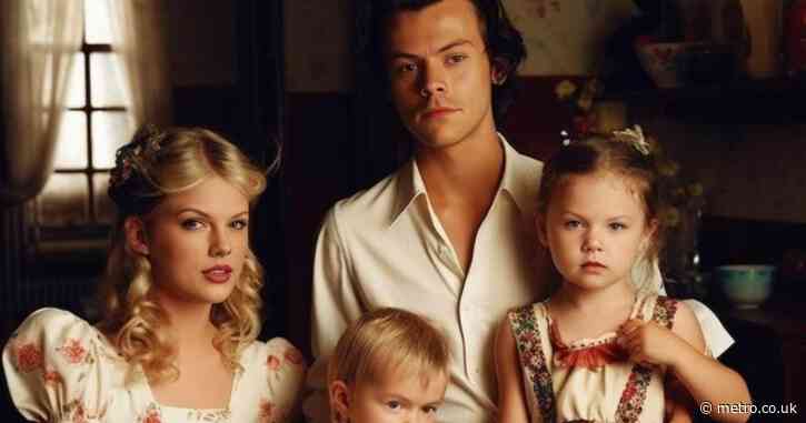 Harry Styles and Taylor Swift’s and other ex-celeb couples’ possible children creepily ‘imagined’ by AI