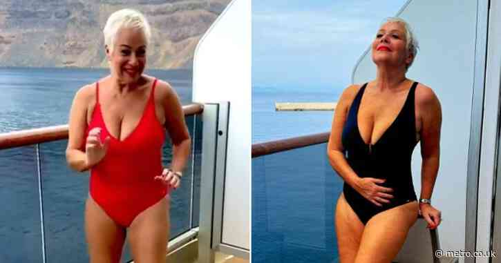 Loose Women star branded ‘hottest pensioner ever’ as she dances in Baywatch swimsuit for milestone birthday
