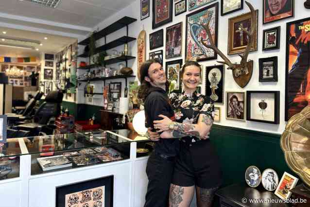 Silke (33) en Pieter-Jan (34) maken grote droom waar en openen eigen tattooshop: ”Net zoals in een kledingzaak proberen we te verrassen met ons aanbod”