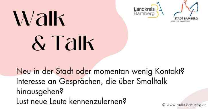 Walk and Talk-Treffs jetzt auch in Bamberg