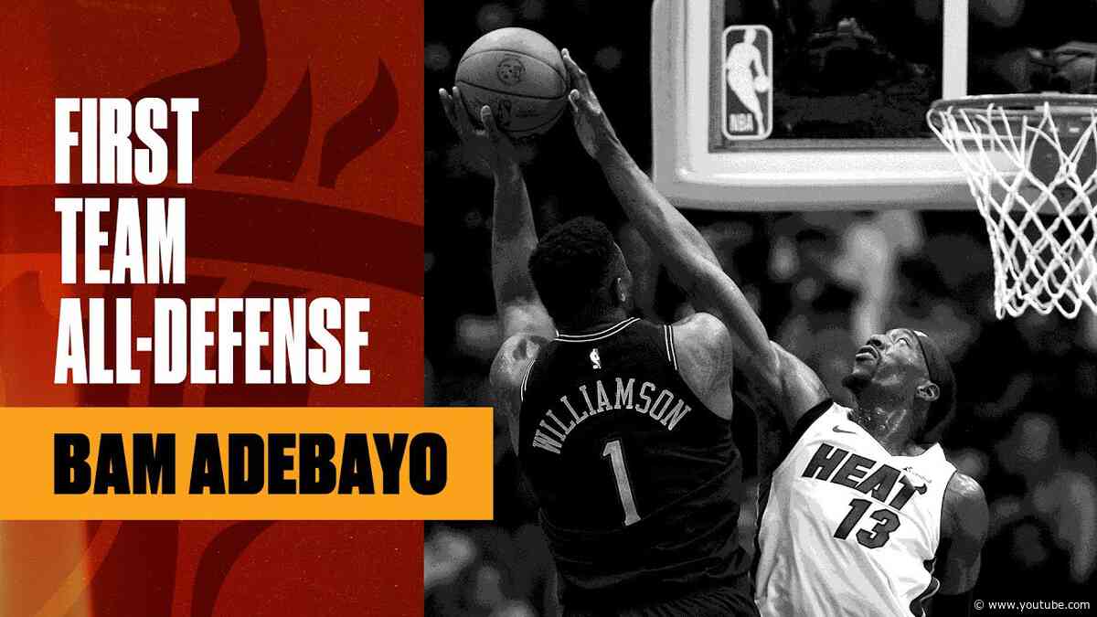 Bam Adebayo Named to All-Defensive First Team | May 21, 2024