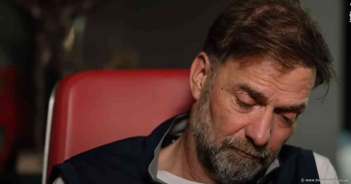 Jurgen Klopp asks 'how can that be me' as he's in tears after Liverpool fan's emotional letter