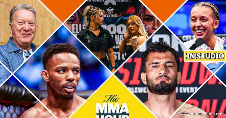 The MMA Hour with Gegard Mousasi, Paige VanZant and Elle Brooke faceoff, Dakota Ditcheva in studio, Frank Warren, Lerone Murphy, and more at 1 p.m. ET