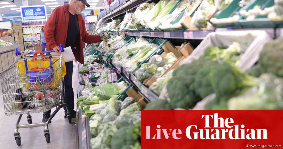 UK inflation slows to 2.3% on lower energy costs; government borrowing fourth-highest April figure on record – business live
