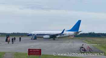 Ex-China Southern Boeing 737 geland op Twente Airport