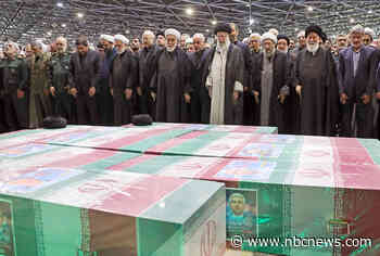 Iran's supreme leader leads tens of thousands at funeral for president killed in helicopter crash