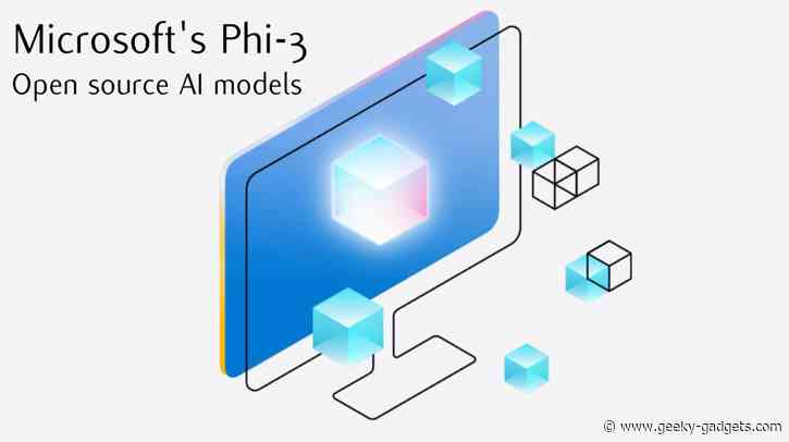 Intel announces support for Microsoft Phi-3 open source AI models