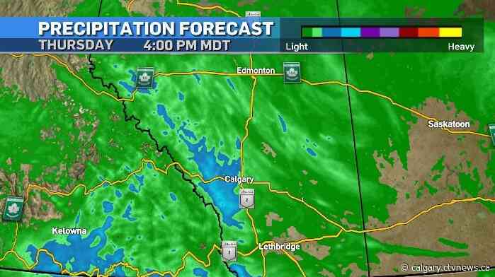 A wet and cool Wednesday, with heaviest rainfall totals west of QEII