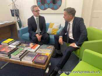 Julian Sturdy meets Lord Parkinson over York Museum Trust