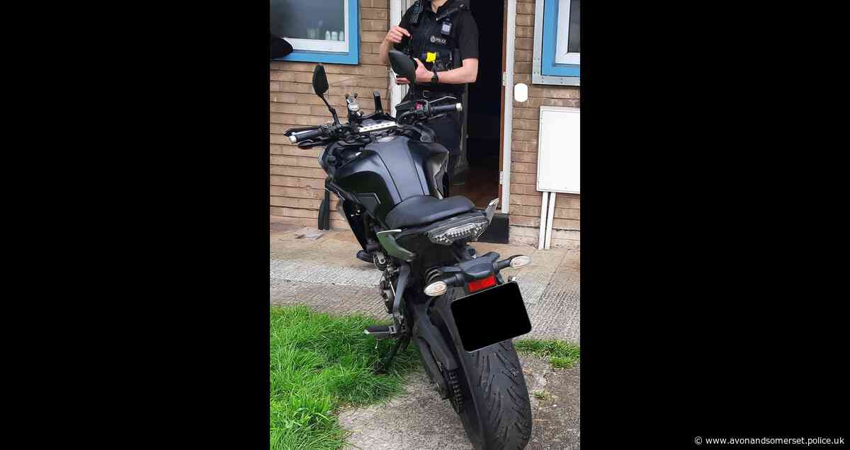 Appeal after stolen motorbike found