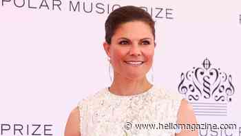 Crown Princess Victoria dazzles in H&M movie star sequins and strappy heels