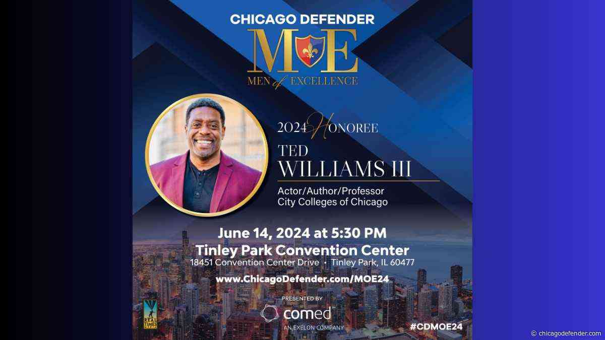 Meet Ted Williams III: 2024 Chicago Defender Men of Excellence Honoree