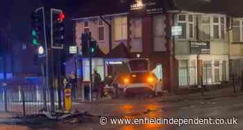 N13 Dental Clinic in Palmers Green ploughed into by car