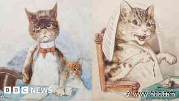 Auction of cat paintings gets buyers 'purring'