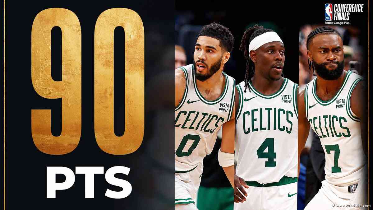 Tatum, Holiday & Brown Make Celtics Playoff HISTORY In Game 1! 🍀 | May 21, 2024