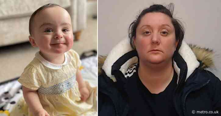 Nursery nurse who killed baby by strapping her to bean bag jailed for 14 years