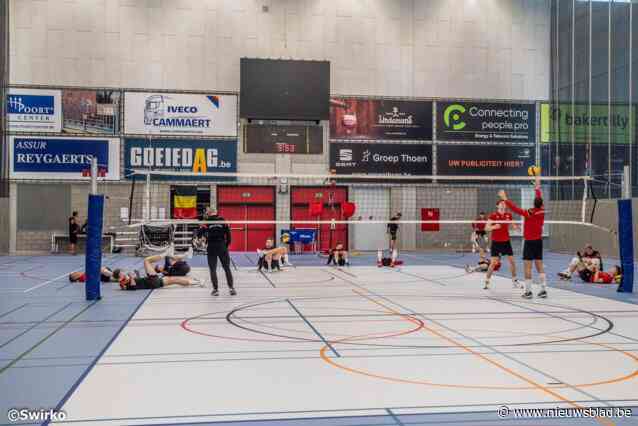 Nationaal volleybalteam Red Dragons traint in Schotte