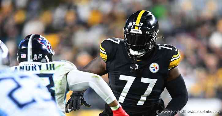 Steelers OT Broderick Jones indifferent about what side of the offensive line he plays on