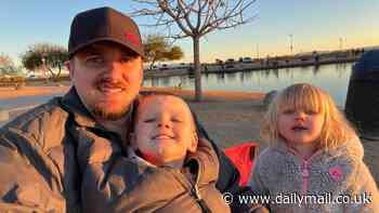 Father, 34, kills his two kids, 7 and 6, and himself in horrific murder-suicide using a rifle that was eerily found place across his lap