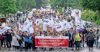 Demo in Kiel:  Darum fordern Sozialverbände mehr soziale Gerechtigkeit