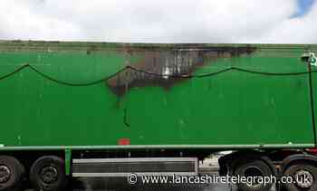 Rossendale lorry fire provokes battery disposal warning