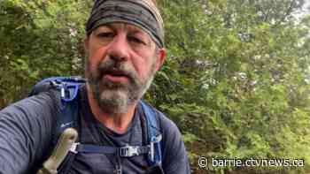 Barrie man trekking 900km Bruce Trail for local charity