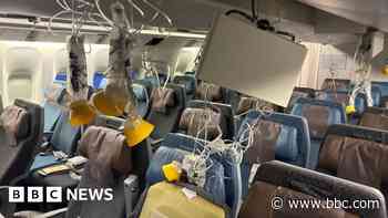 Watch: Inside wrecked plane after massive turbulence