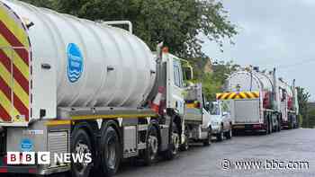Water returning after burst pipe closes schools