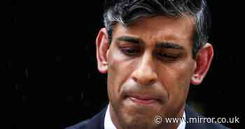 Rishi Sunak's disastrous General Election announcement: From blaring speakers to soaking suit