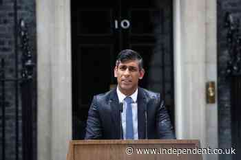 Rishi Sunak’s speech in full as prime minister announces a general election for July