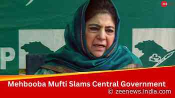 Mehbooba Mufti`s BIG Charge Against Modi Govt, Says `Centre Backing Political Parties Who Funded Terrorists`