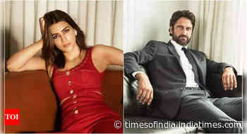 Kriti on her fan-moment with Gerard Butler