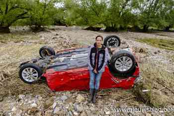 Zondvloed sleurde rode auto van Esther kilometers mee: “Ik ben alles verloren”