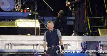 Watch the moment Bruce Springsteen arrives on stage in Sunderland after gig delayed