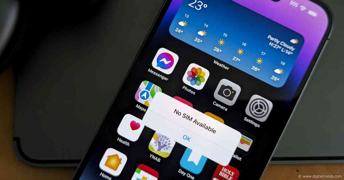 How to fix the ‘No SIM Card Installed’ error on your iPhone