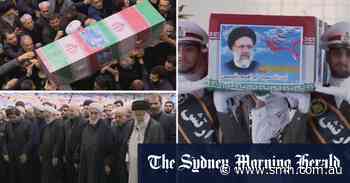 Big crowds in Iran's capital for president's funeral