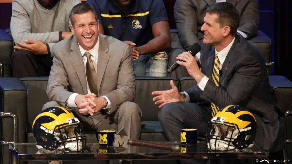 John Harbaugh on facing his brother Jim: ‘There is a pride part of it’