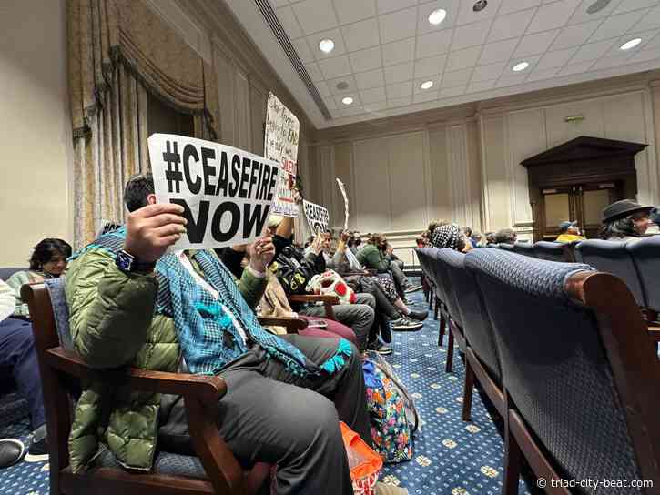 Winston-Salem pro-Palestinian activists continue to demand that city council pass a ceasefire resolution