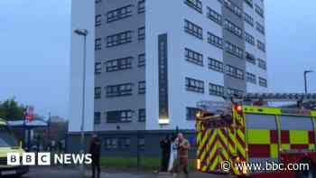 Flats evacuated amid 'chemicals incident'