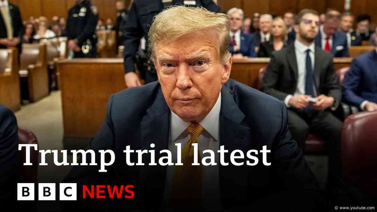 Former president Donald Trump doesn't testify as defence rests in criminal trial | BBC News